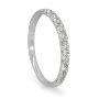 Diamantring i hvitt gull med 0,40 ct TW-Si -bjr0175