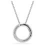 Swarovski smykke Dextera pendant Pavé, White, Rhodium plated - 5692737