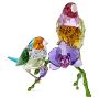 Swarovski figurer Idyllia SCS Annual Edition 2024 Gouldian Finches - 5670031