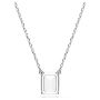 Swarovski smykke Stilla Octagon cut, White, Rhodium plated - 5693405