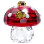 Swarovski figurer Idyllia Mushroom and Ladybugs - 5683436