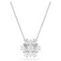 Swarovski smykke Idyllia pendant Mixed cuts, Snowflake, White, Rhodium plated - 5691484