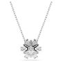 Swarovski smykke Idyllia pendant Mixed cuts, Snowflake, White, Rhodium plated - 5691484