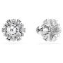 Swarovski øredobber Idyllia stud earrings Mixed cuts, Snowflake, White, Rhodium plated - 5691483