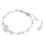 Swarovski armbånd Idyllia bracelet Mixed cuts, Snowflake, White, Rhodium plated - 5691485