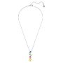 Swarovski smykke Gema Y pendant Mixed cuts, Multicolored, Rhodium plated - 5692421