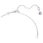 Swarovski smykke Gema Y pendant Mixed cuts, Multicolored, Rhodium plated - 5692421