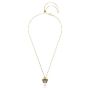 Swarovski smykke Idyllia Y Crystal pearl, Shell, White, Gold-tone plated- 5683968