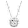 Swarovski smykke Mesmera Octagon cut, Small, White, Rhodium plated - 5669915