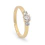 Diamantring - forlovelsesring Leda  0,40 ct - Ru-11040