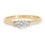 Diamantring - forlovelsesring Leda  0,40 ct - Ru-11040