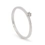 Diamantring forlovelsesring i hvitt gull 0,05 ct TW-Si - COC5000441hv