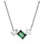 Swarovski smykke Mesmera pendant Mixed cuts, Green, Rhodium plated - 5668278