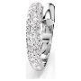 Swarovski ring Dextera White, Rhodium plated - 5695934