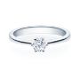 Enstens diamantring Aida med 0,30 ct i 14kt gull. TW-Si. -18016030