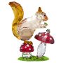 Swarovski figur Idyllia Squirrel and Mushrooms - 5684343