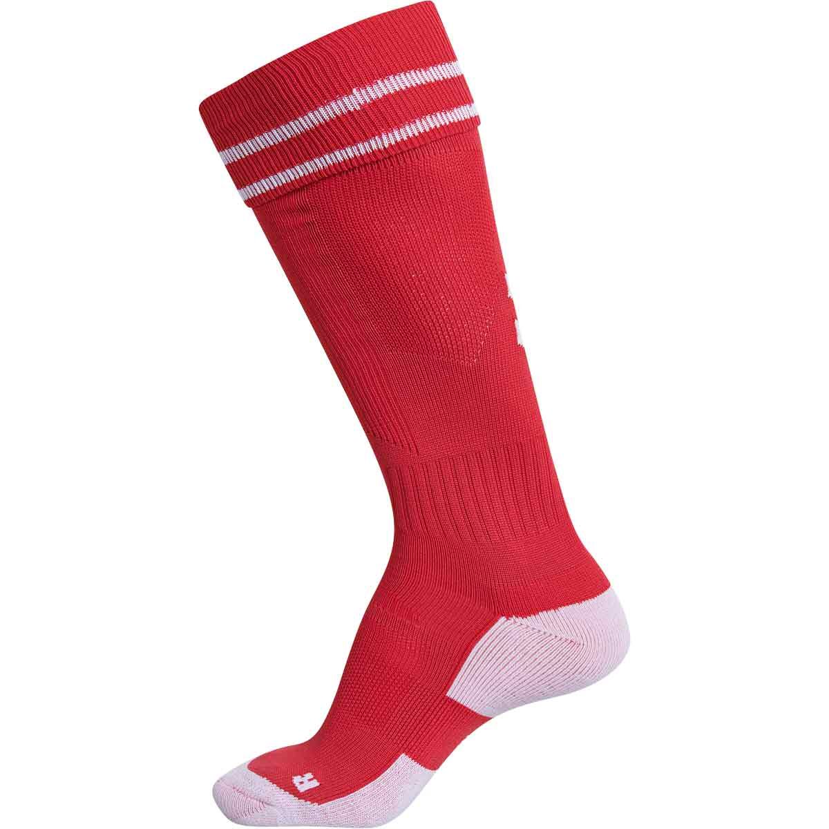 hummel-element-fotball-sock-red