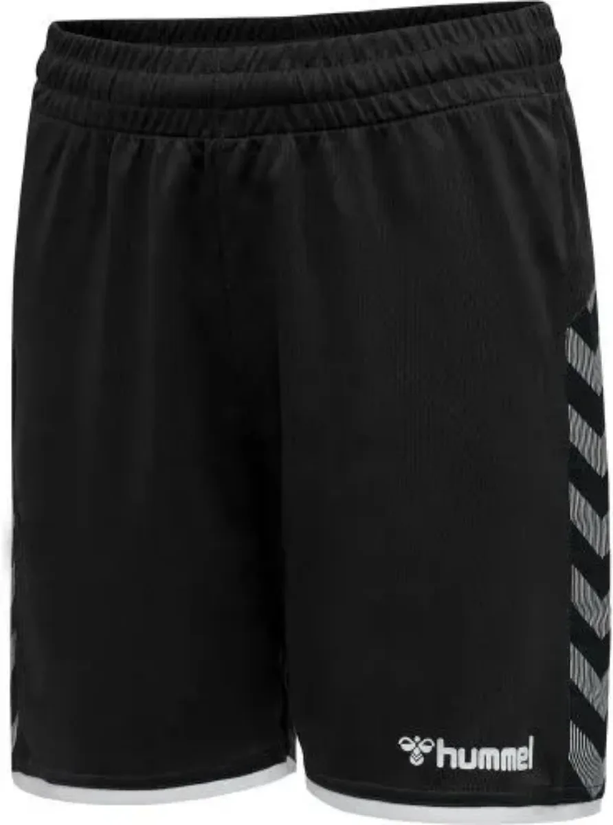 hummel-hmlauthentic-poly-shorts-blackwhite