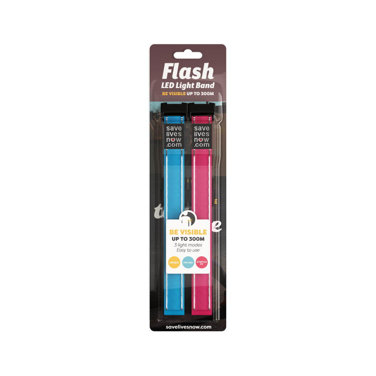 Flash LED Light Band 2-pk 