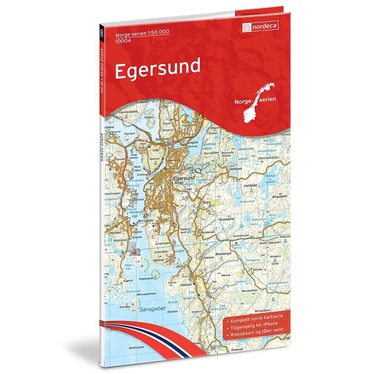 Bilde av Egersund 1: 50 000