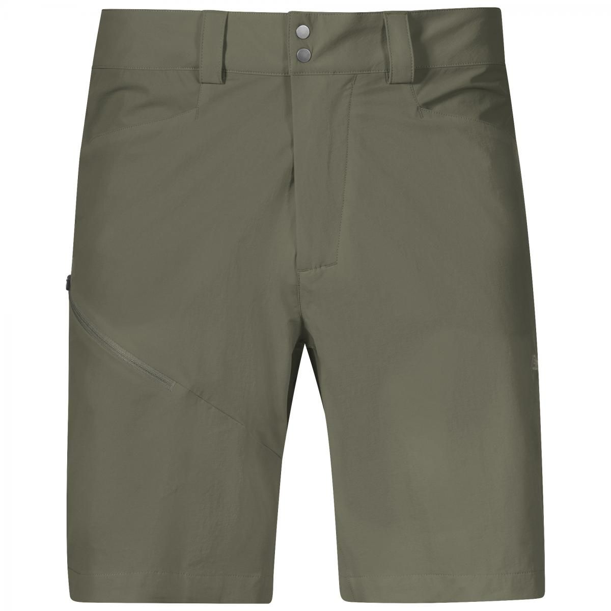 bergans_vandre_softshell_shorts_green_mud