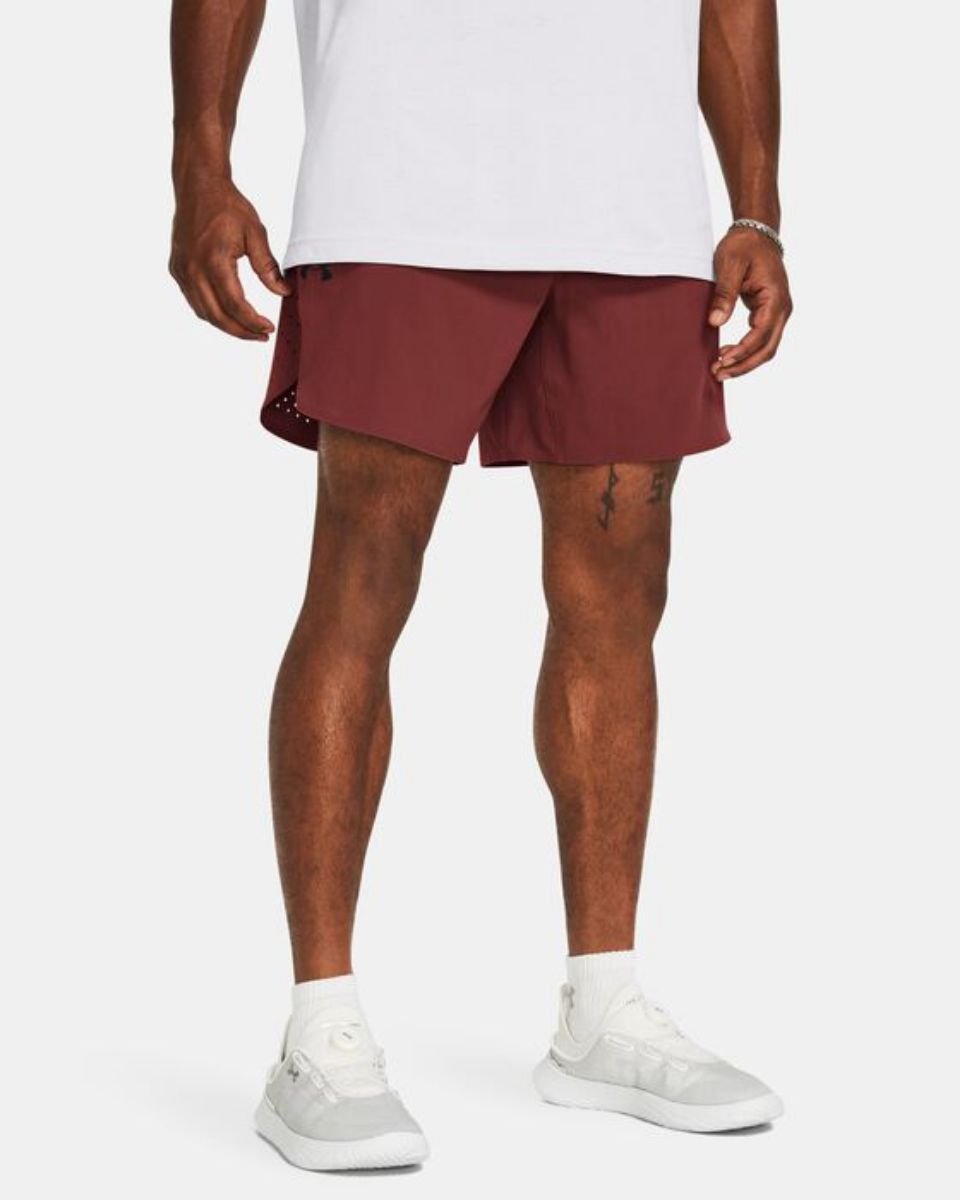 under-armour-ua-peak-woven-shorts-red