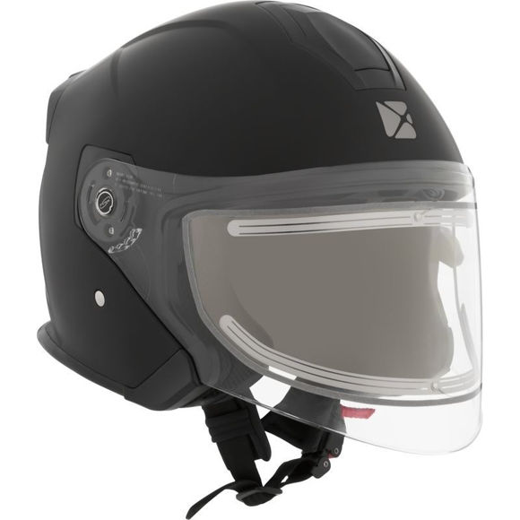 Bilde av CKX  Razor halvhjelm med elektrisk visir Snøscooter , svart