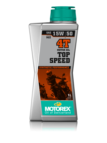 Bilde av MOTOREX TOP SPEED 4T SAE 15W/50 1 ltr