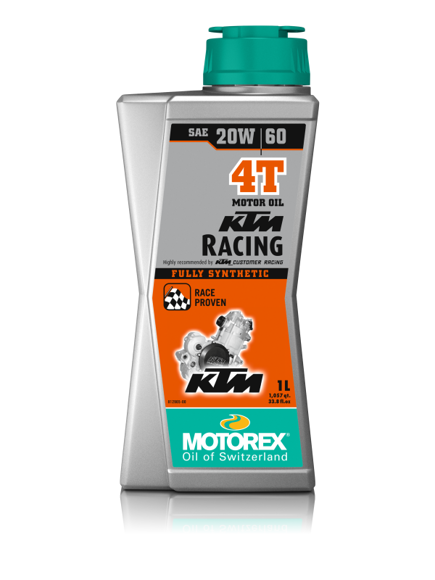 Bilde av MOTOREX KTM RACING 4T SAE 20W/60 1 ltr