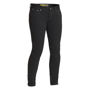 Bilde av SALG Fide Slim Fit MC dongeribukse Dame Lindstrands svart