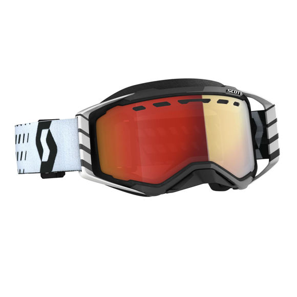Bilde av Prospect SX Brille Scott Sort/Hvit Enhancer Rød Chrome