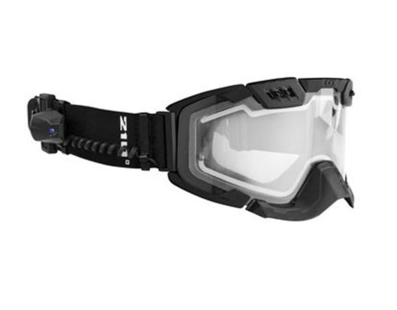 Bilde av CKX El Goggles 210° Airflow matt sort, klar linse