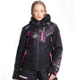Bilde av Sweep Pulse Dame Jacka svart/camo/rosa