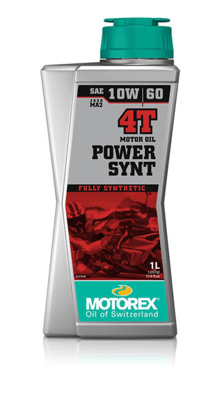 Bilde av MOTOREX POWER SYNT 4T SAE 10W/60 1-LITER 1 ltr