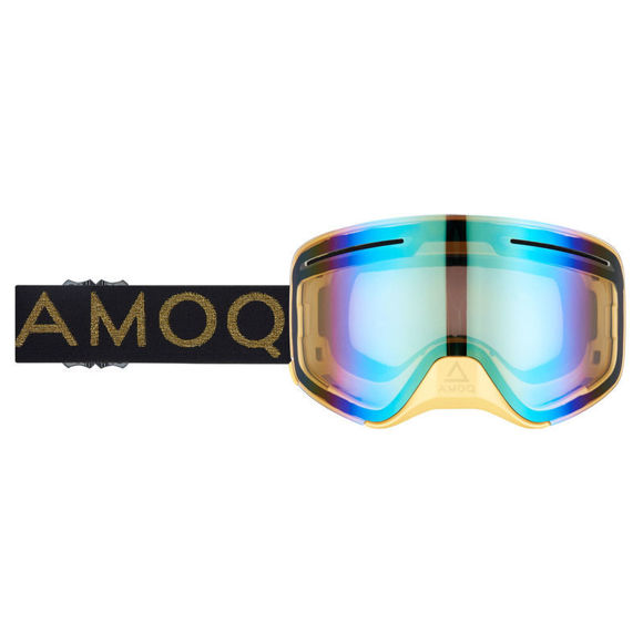 Bilde av Vision Amoq med magnetisk linse goggles/briller Stilig Gull Speil