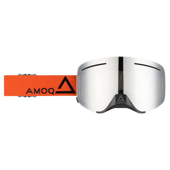 Bilde av Vision Amoq med magnetisk linse briller/googles Orange/Black Silver Mirror
