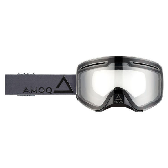 Bilde av AMOQ Vision Vent+ Magnetic goggles/briller Dark Grey-Black Clear