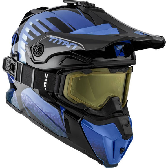 Bilde av SALG CKX Hjelm + Goggles TITAN Avid Blå