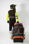 Bilde av AMOQ Roller Gearbag Med Hjul 140L Svart/Orange