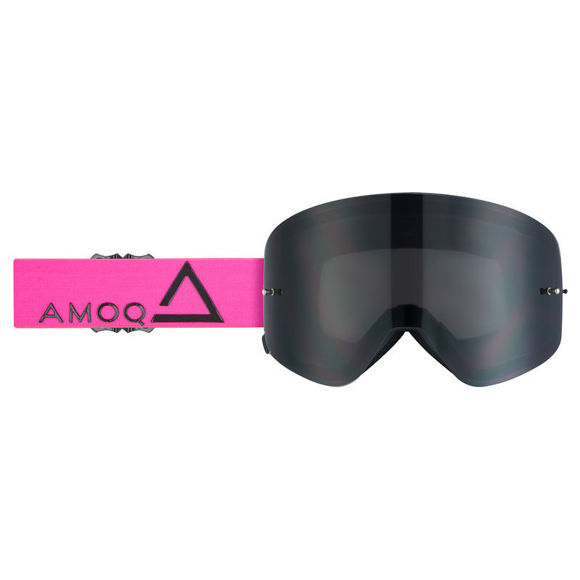 Bilde av AMOQ Vision Magnetic Crossbriller Pink-Black - Smoke