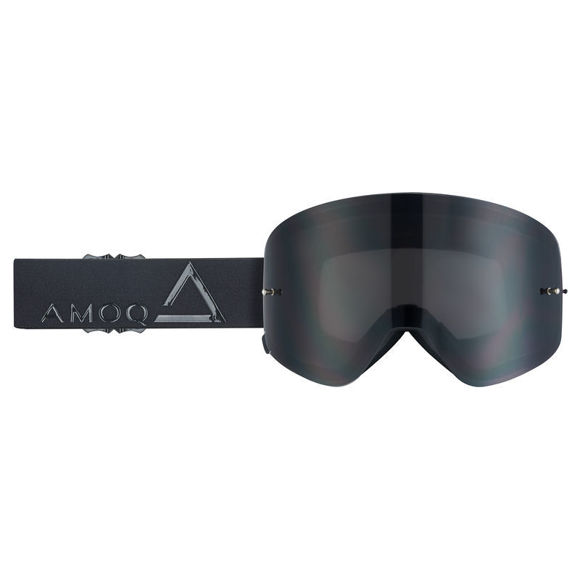 Bilde av Vision Amoq  briller/goggles med magnetisk linse Blackout Smoke 