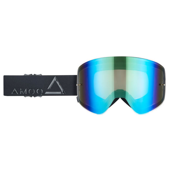 Bilde av Vision Amoq briller/goggles med magnetisk linse Blackout Gold Mirror