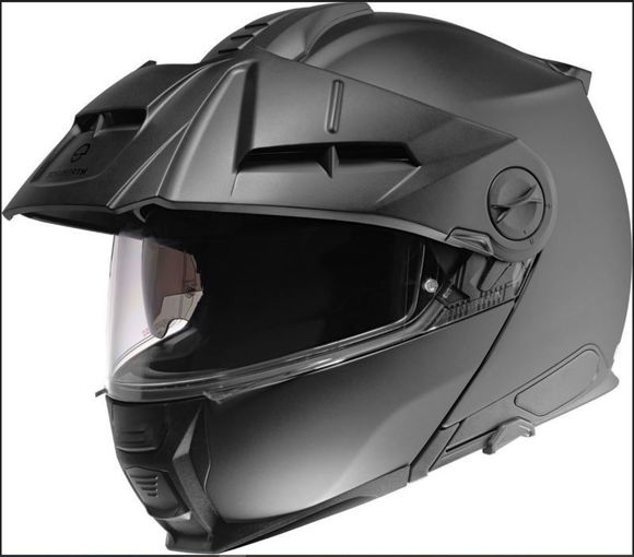 Bilde av E2 Schuberth MC Adventure åpningshjelm hjelm matt svart