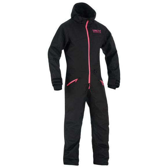 Bilde av SALG Heldress Snowpeople Rider Dame Svart/Rosa
