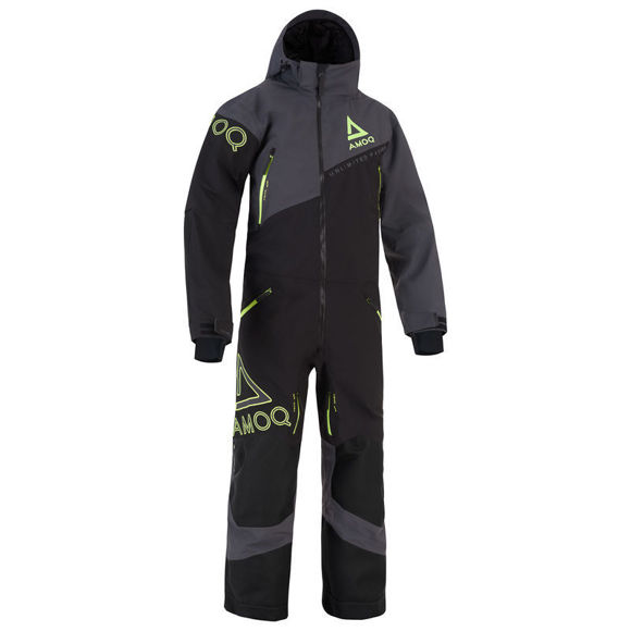 Bilde av SALG Monosuit Heldress AMOQ Eclipse V2 20K snøscooter Black/Dk Grey/HiVis