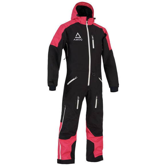 Bilde av SALG Monosuit Heldress AMOQ Void V2 barn/junior Svart/Rosa/Hvit