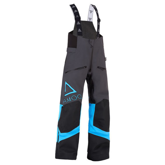Bilde av AMOQ Orbit V2 Bukse 20K snøscooter Grå/Lyseblå/Svart