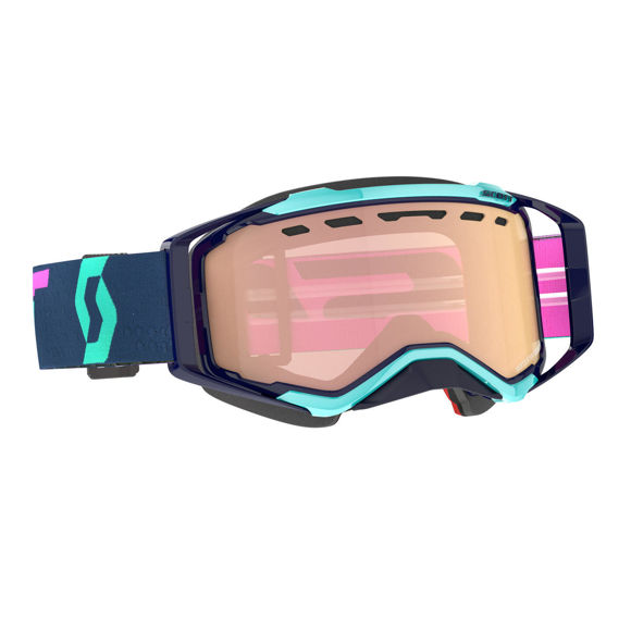 Bilde av Prospect SX Brille Scott Blå/Lilla Enhancer Rosa Chrome Linse