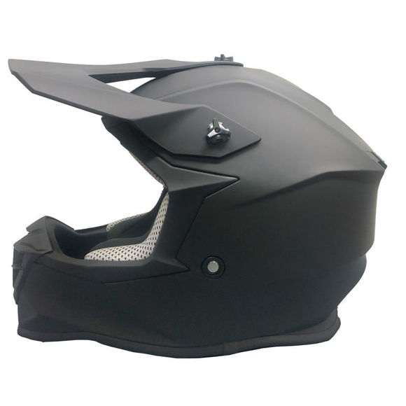 Bilde av MX Terrain Timeless cross/MC hjelm mattsvart