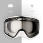 Bilde av Vision Amoq med magnetisk linse goggles/briller Black/White Light Sensitive Clear (Photocrom)